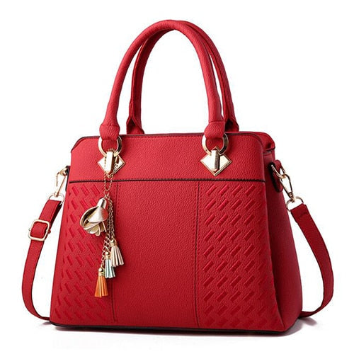 Damen-Lederhandtaschen Umhängetasche
