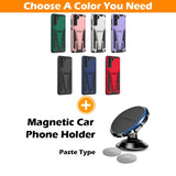 New Extraordinary Armor Bracket Magnetic Phone Case For Samsung S21 5G