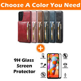 New Upgrade Multifunctional Wallet Zipper Phone Case  For Samsung S21 5G